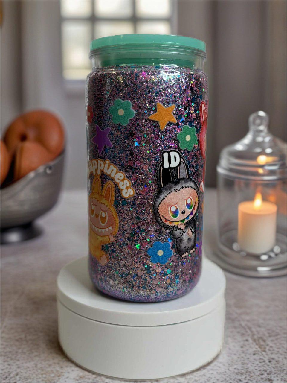 Snow Globe Tumbler 16 Oz