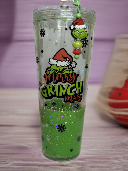 Snow Globe Tumbler 24 Oz