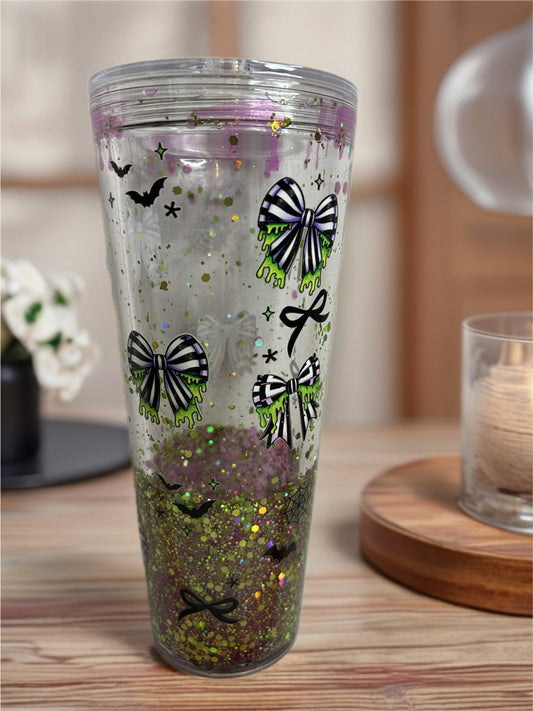 Snow Globe Tumbler 24 Oz