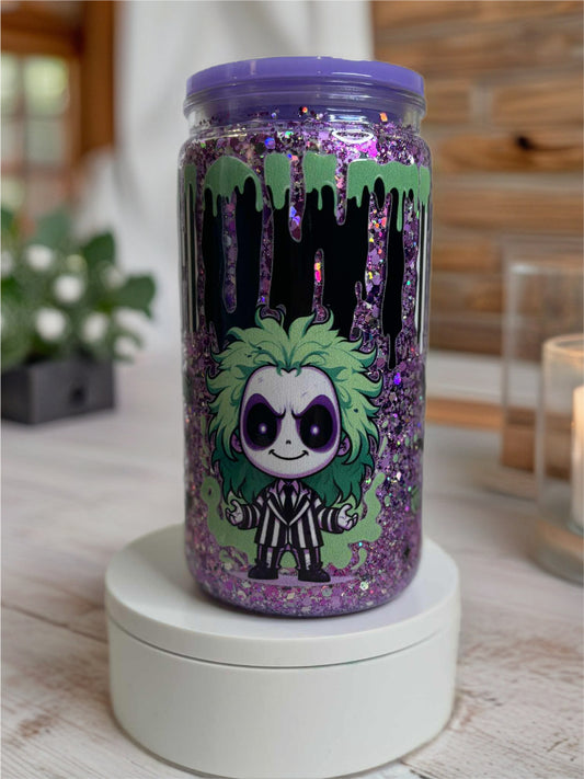 Snow Globe Tumbler 16 Oz
