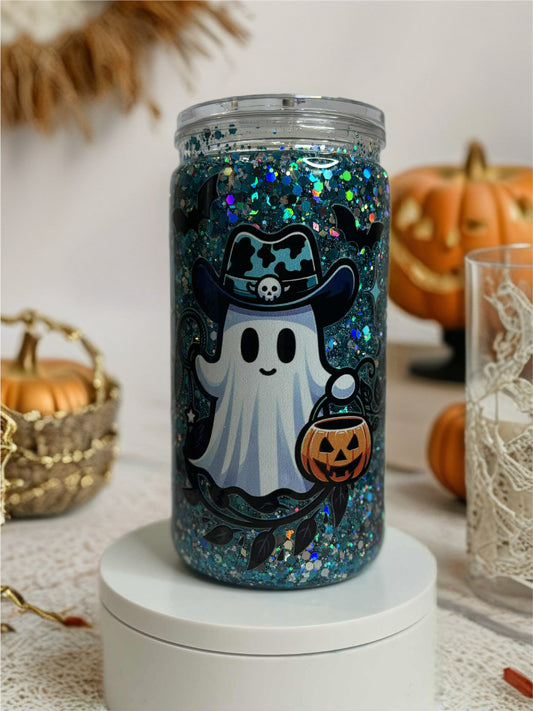 Snow Globe Tumbler 16 Oz