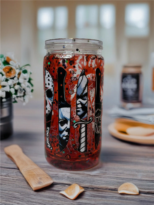 Snow Globe Tumbler 16 Oz