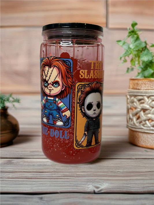 Snow Globe Tumbler 16 Oz