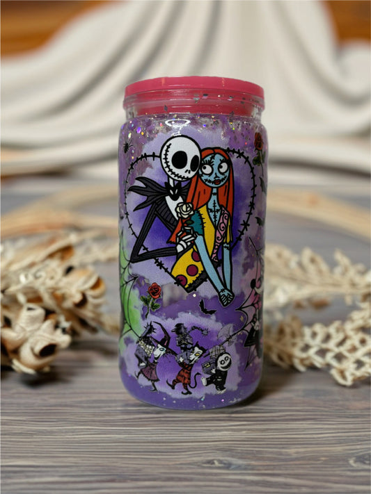 Snow Globe Tumbler 16 Oz