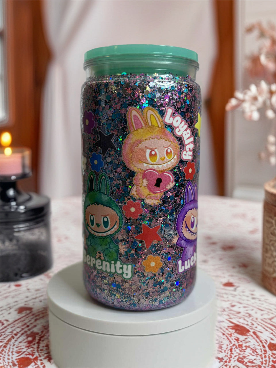 Snow Globe Tumbler 16 Oz