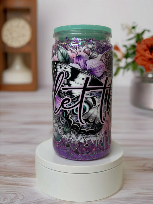 Snow Globe Tumbler 16 Oz