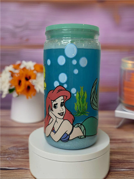 Snow Globe Tumbler 16 Oz