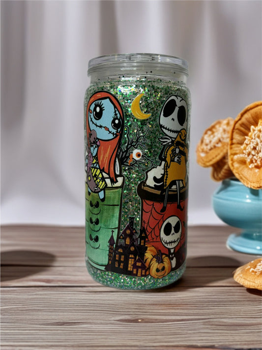 Snow Globe Tumbler 16 Oz