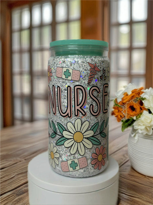 Snow Globe Tumbler 16 Oz