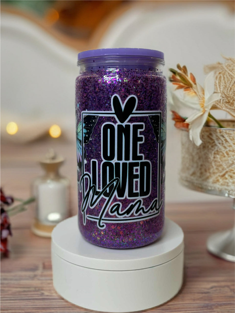 Snow Globe Tumbler 16oz
