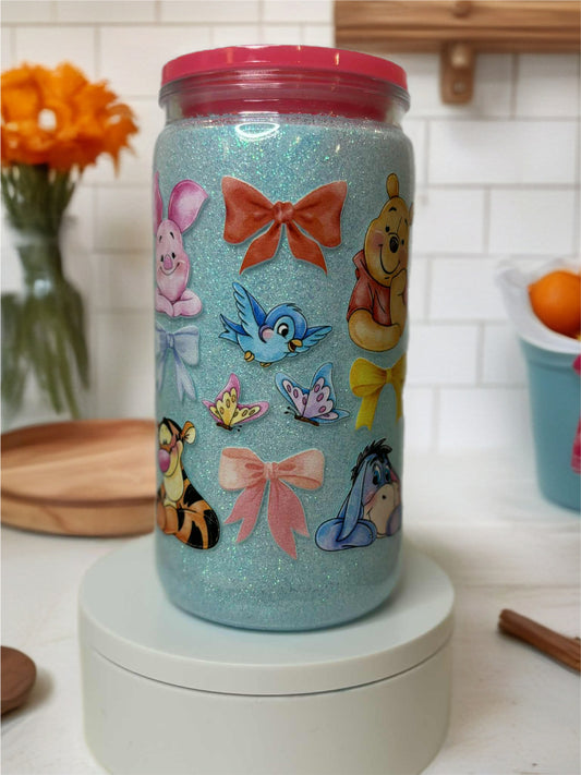 Snow Globe Tumbler 16 Oz