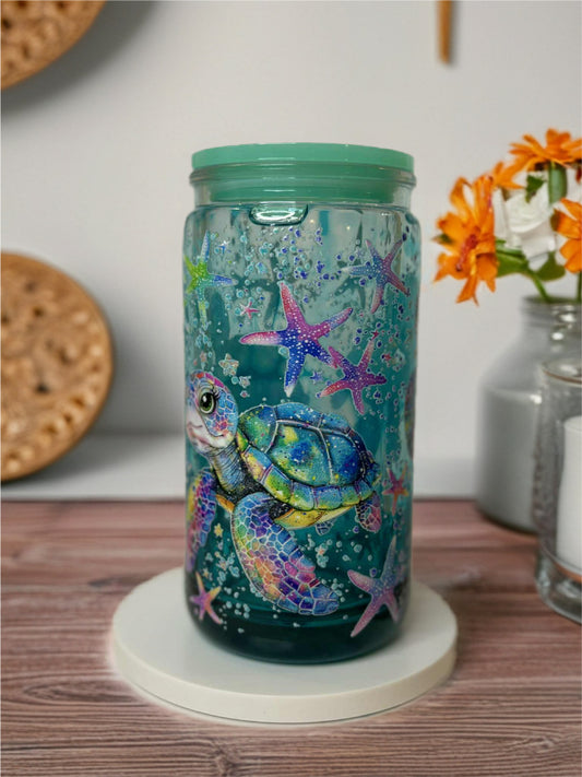 Snow Globe Tumbler 16 Oz