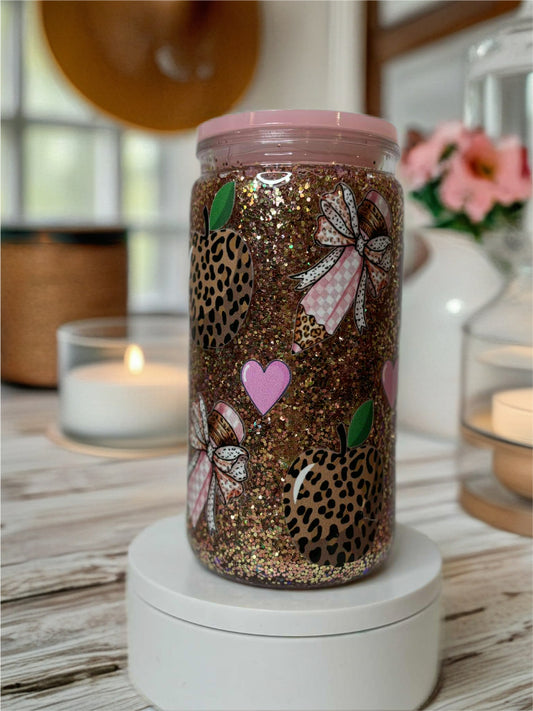 Snow Globe Tumbler 16 Oz
