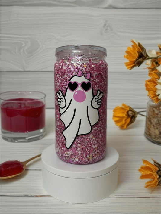 Snow Globe Tumbler 16 Oz