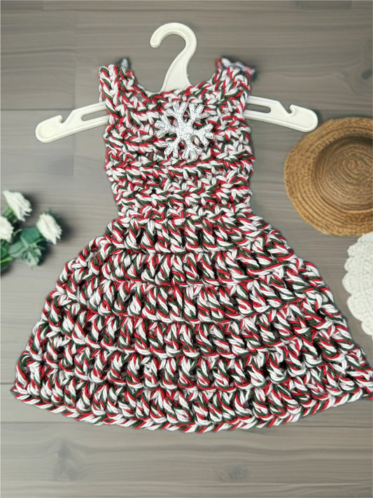 Handmade Crocheted Doll Dress – Fits 11 ½ Inch Dolls