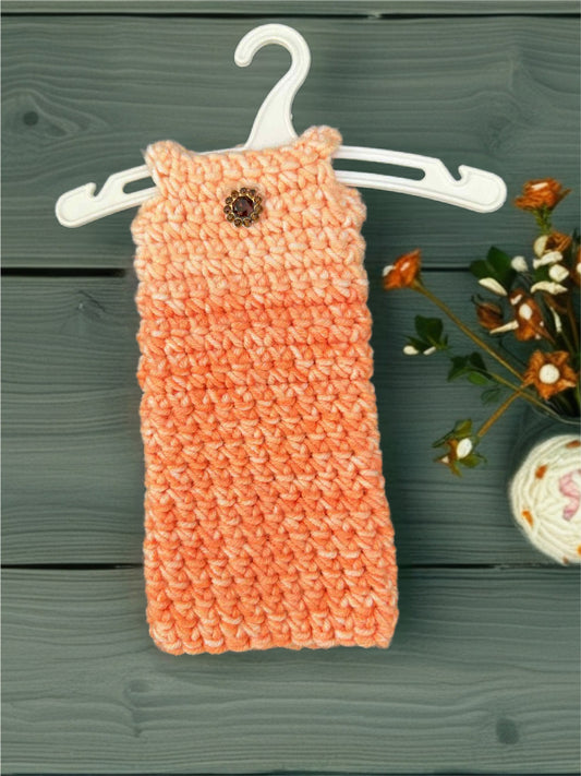Handmade Crocheted Doll Dress – Fits 11 ½ Inch Dolls