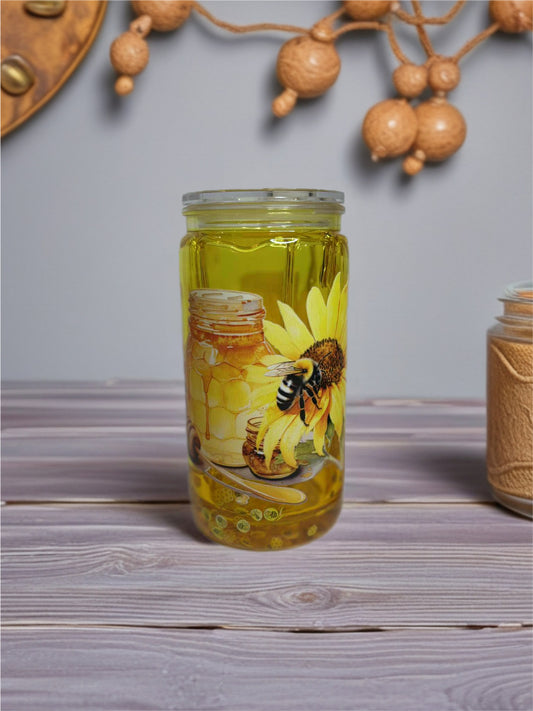 Snow Globe Tumbler 16 Oz
