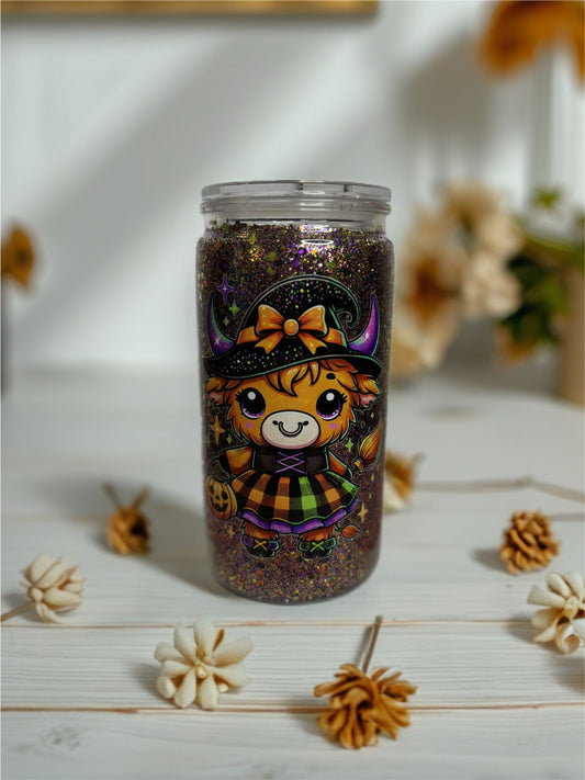 Snow Globe Tumbler 16 Oz