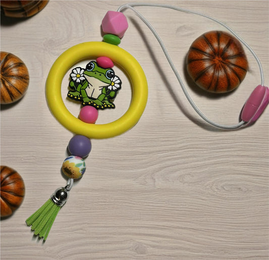 Beaded car charm