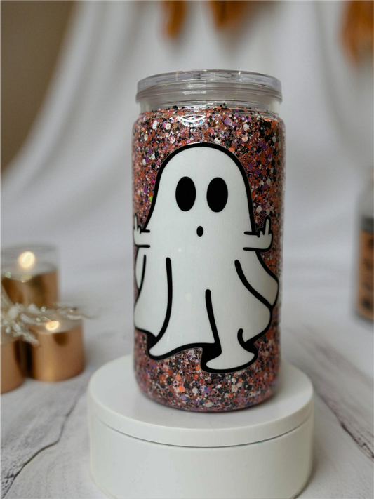 Snow Globe Tumbler 16 Oz
