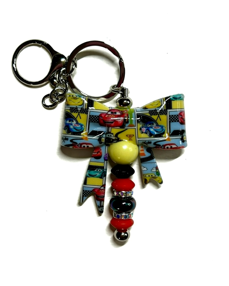 Beaded Keychain | Handmade Cute Keychain for Bags, Car Keys & Gifts