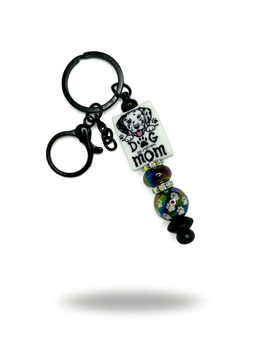 Beaded Keychain | Handmade Cute Keychain for Bags, Car Keys & Gifts