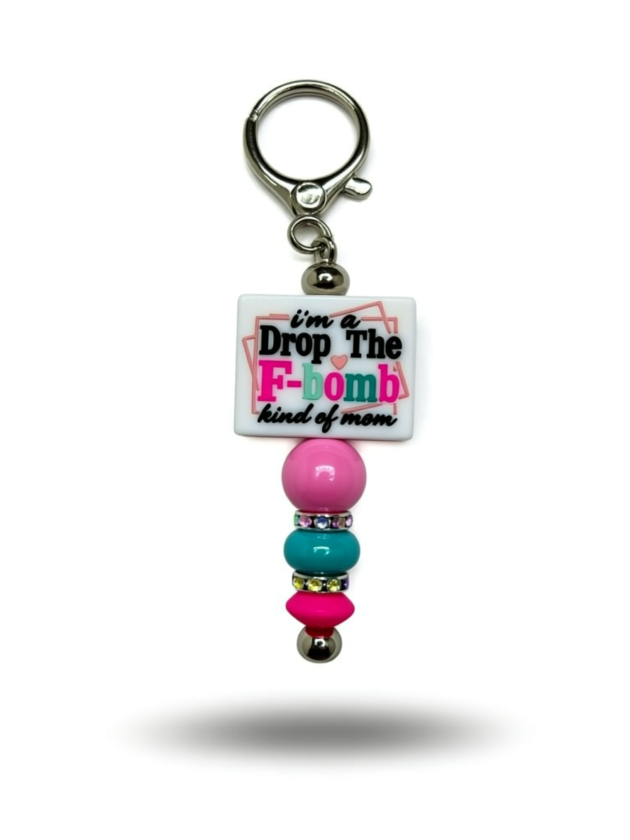 Beaded Keychain | Handmade Cute Keychain for Bags, Car Keys & Gifts