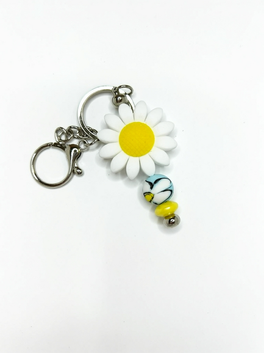 Beaded Keychain | Handmade Cute Keychain for Bags, Car Keys & Gifts