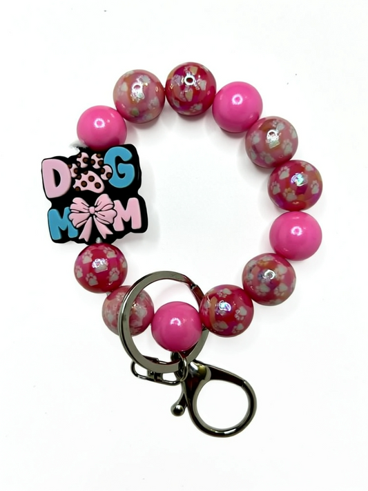 Silicone Beaded Keychain Wristlets | Cute Handmade Wristlet Keychains | Durable Silicone Bead Keychains